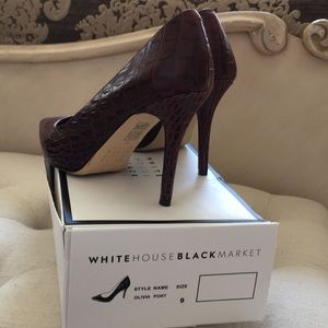 Whitehorse black Market heels